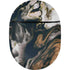 Copper and Black Marble Ink Google Pixel Buds Skin